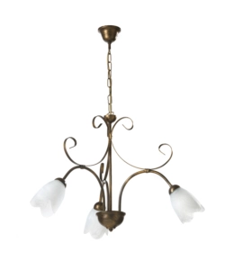 LAMPADARIO 3 LUCI ONLI "ODINO" BRONZO E14